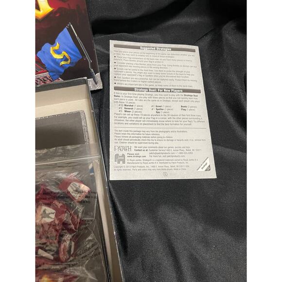 Stratego Board Game - 2013 - Pre-Owned ALL PIECES INCLUDED - Picture 4 of 4